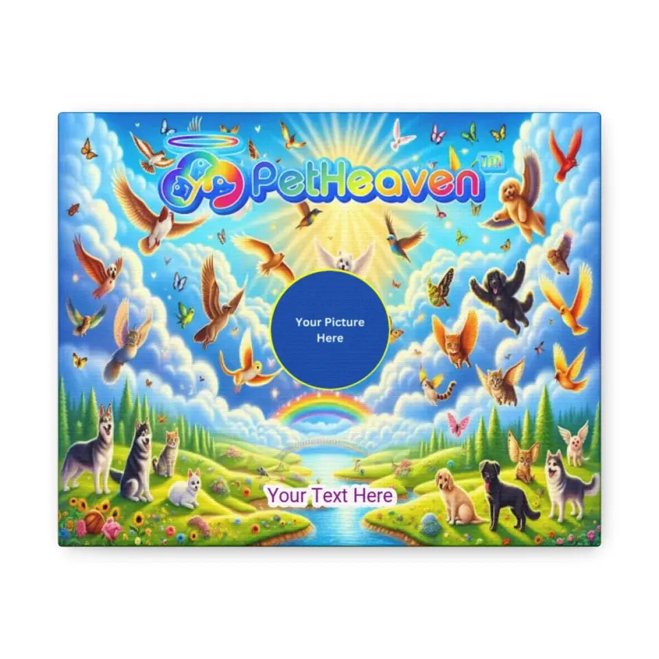 Heaven Pet Tears Canvas 