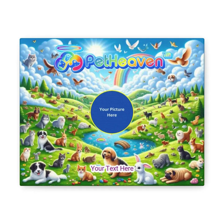 Heaven Snuggle Skies Canvas