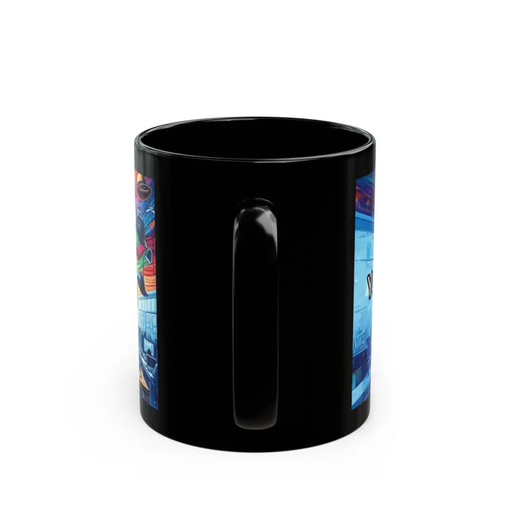 Black Ceramic Mug