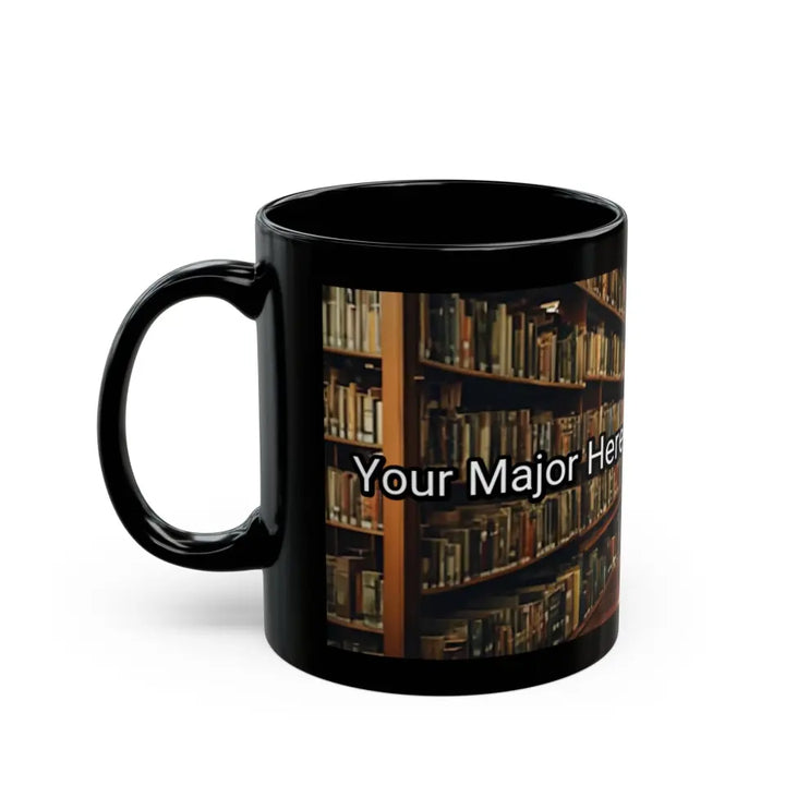 Black Custom Coffee Mug