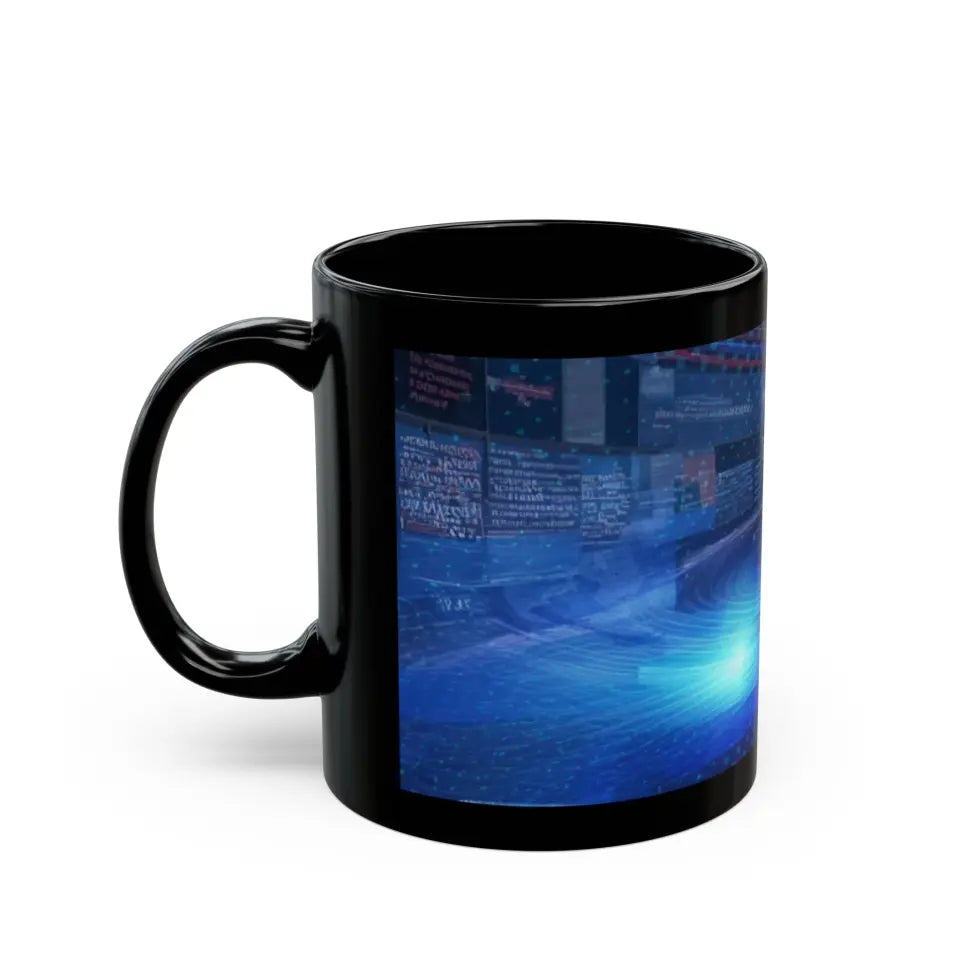 The Good News Is Black Mug 2