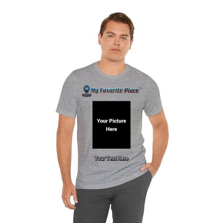 My Favorite Place - Unisex Jersey Short Sleeve Tee